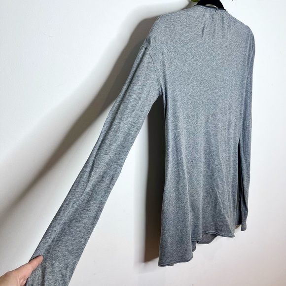 Burberry Ruched Cotton/Wool Jersey Zip Cardigan - Picture 10 of 13